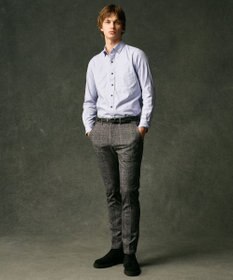 JOSEPH ABBOUD 【ストレッチ/ウエストも伸びる】ウールライクフランネルジャージーパンツ