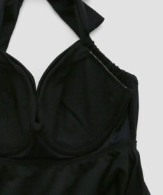 San-ai Resort（三愛水着楽園） ワコール定番商品カップ使用、GHIカップの大きなお胸に対応【グラマラスフィット】クロスワイヤーAライン水着　11EF-ML・13GHI-L LL