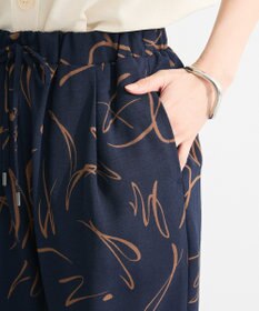 Green Parks 柄イージーパンツⅡ（テーパード）