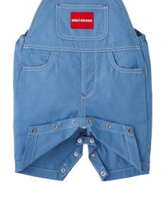 MIKI HOUSE HOT BISCUITS 【ミキハウス】【70-100cm】６分丈オーバーオール