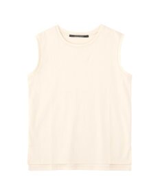 YECCA VECCA コットンスムースノースリーブトップス
