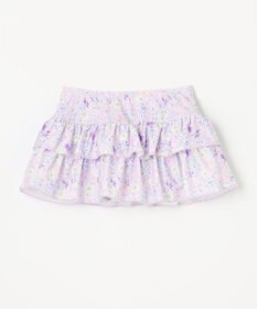 ANY KIDS ギンガムチェック×花柄セパレート水着