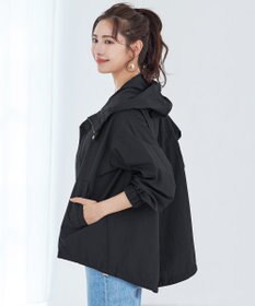 Tiaclasse 【洗える】撥水ドロストマウンテンパーカ―