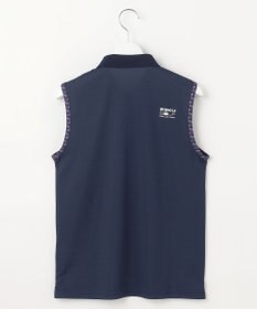 23区GOLF 【WOMEN】【接触冷感・UVケア・吸水速乾】ノースリーブ ポロシャツ