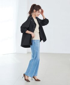 Tiaclasse 【洗える】撥水ドロストマウンテンパーカ―