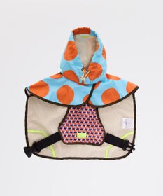 COQ DOTS CROSS ドッグポンチョ レインコート