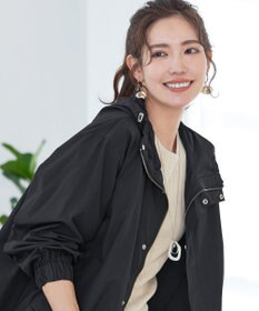 Tiaclasse 【洗える】撥水ドロストマウンテンパーカ―