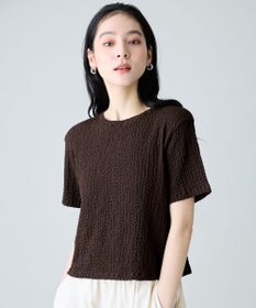 ANY L レースショート丈Tシャツ