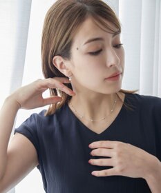 Tiaclasse シルバーパールネックレス