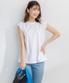 組曲 L 【洗える】バックパールフレアカットソー