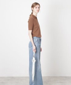 MOONBAT 【一級遮光/軽量】PAUL & JOE 晴雨兼用 日傘 長傘 ワンポイント ヌネット