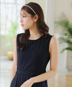 Tiaclasse シルバーパールネックレス