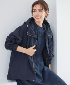 Tiaclasse 【洗える】撥水ドロストマウンテンパーカ―