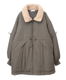 Green Parks ・ｓｗｉｎｇ　ｂｙ　中綿スタンドカラーミリタリーコー