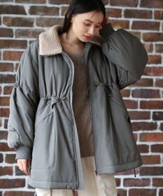 Green Parks ・ｓｗｉｎｇ　ｂｙ　中綿スタンドカラーミリタリーコー