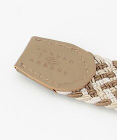 JOSEPH ABBOUD 【キングサイズ・伸びる】ライトミックスメッシュベルト