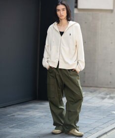 WEGO 【WEB限定/ユニセックス着用ITEM/25年秋冬新作/SMLサイズ展開】別注U.S.POLO ASSN.　ZIPパーカー