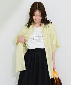 Green Parks 【適ON】箔プリントロゴＴシャツ
