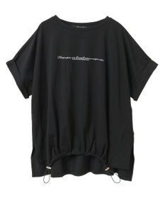 YECCA VECCA 裾ドロストデザインロゴTee