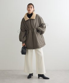 Green Parks ・ｓｗｉｎｇ　ｂｙ　中綿スタンドカラーミリタリーコー