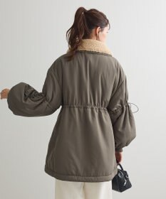 Green Parks ・ｓｗｉｎｇ　ｂｙ　中綿スタンドカラーミリタリーコー