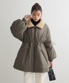 Green Parks ・ｓｗｉｎｇ　ｂｙ　中綿スタンドカラーミリタリーコー