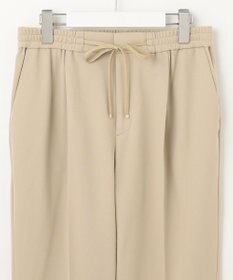 自由区 ライトフィールジャージータックテーパード パンツ