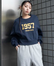 WEGO 【暖かい/裏起毛】裏起毛グラフィックスウェット