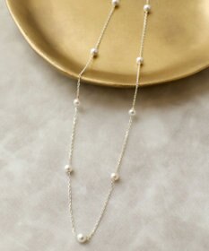 Tiaclasse シルバーパールネックレス
