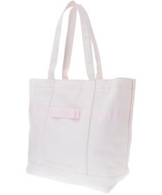 Maison de FLEUR ピンクマニアマルチポケット帆布トートMバッグ