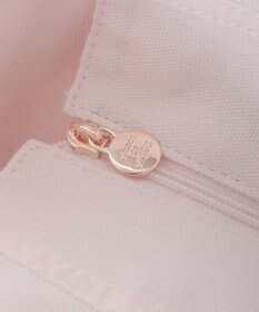 Maison de FLEUR ピンクマニアマルチポケット帆布トートMバッグ