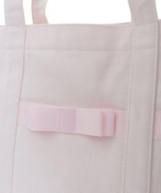 Maison de FLEUR ピンクマニアマルチポケット帆布トートMバッグ