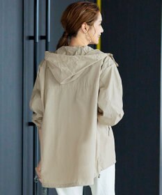 Tiaclasse 【洗える】撥水ドロストマウンテンパーカ―