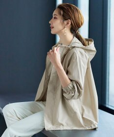 Tiaclasse 【洗える】撥水ドロストマウンテンパーカ―