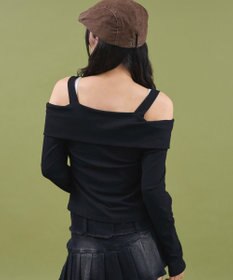 WEGO オフショルスタッズデザイントップ