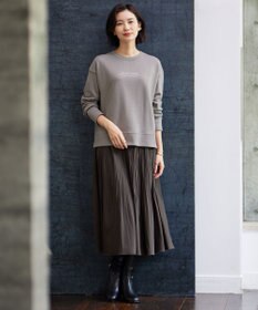 J.PRESS LADIES ロゴ 裏毛 カットソー
