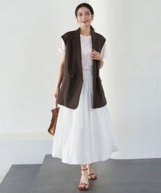 UNFILO BEAUTY FORM-Tコットン ロゴ半袖T