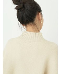 earth music&ecology 袖ボタンニットプルオーバー