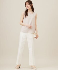 ANY SIS 【洗える】サテン2WAY タンクトップ