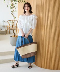 Green Parks ・フリンジバイカラーブレードトート