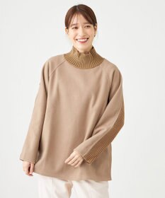 SHARE PARK LADIES ラグランスリープハイネックプルオーバー