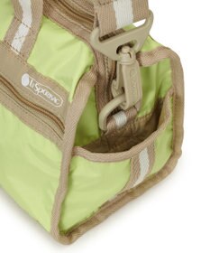 LeSportsac MINI DUFFEL CROSSBODY/スペクテイターライム/ボーン