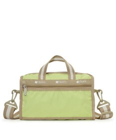 LeSportsac MINI DUFFEL CROSSBODY/スペクテイターライム/ボーン