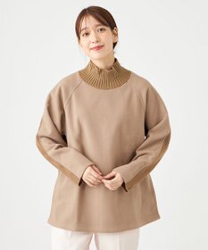 SHARE PARK LADIES ラグランスリープハイネックプルオーバー