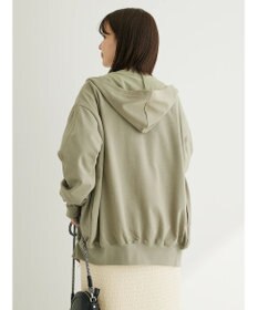 Green Parks コットンＵＳＡミニ裏毛ロングＺＩＰパーカー