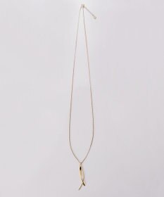 Phoebe 【金属アレルギー対応】ツインカーブYラインネックレス　ゴールド/全長:67～70cm/ニッケルフリー