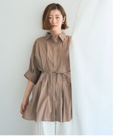 YECCA VECCA 【ORGABITS】タックロングシャツ