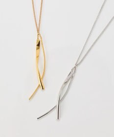 Phoebe 【金属アレルギー対応】ツインカーブYラインネックレス　ゴールド/全長:67～70cm/ニッケルフリー