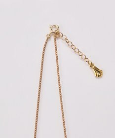 Phoebe 【金属アレルギー対応】ツインカーブYラインネックレス　ゴールド/全長:67～70cm/ニッケルフリー