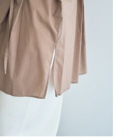 YECCA VECCA 【ORGABITS】タックロングシャツ